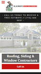 Mobile Screenshot of mhwhitesiding.com